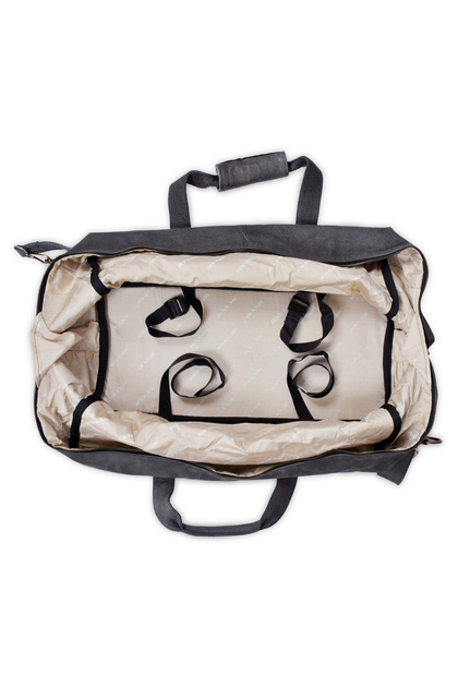 DUTCH-BAG Zwolle Italyan Deri Spor Ve Seyahat Çantası - Vintage