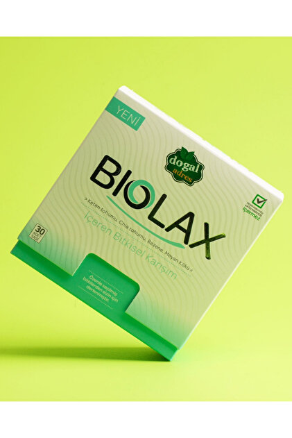 Doğal Adres Biolax Sindirime Destek Bitkisel Toz Karışım 30 Adet