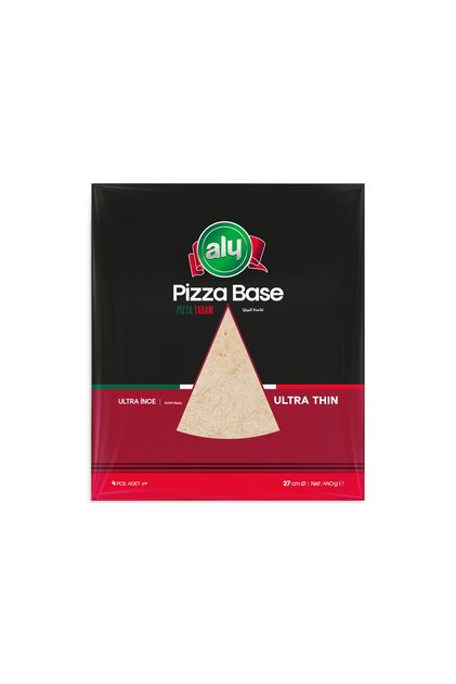 Ultra İnce Pizza Tabanı 27 cm 4' lü