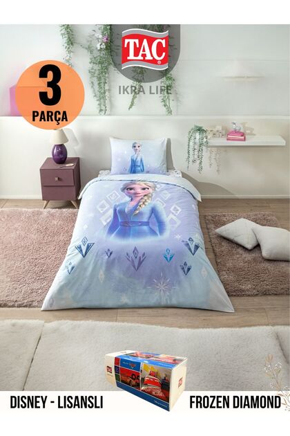 Frozen Diamond Disney Single Duvet Cover Set