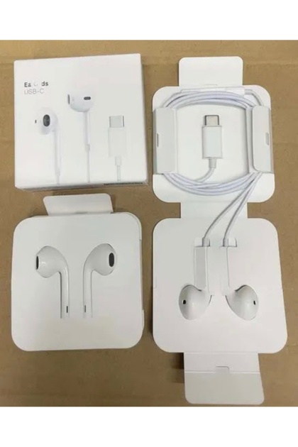 iPhone 15 15 pro plus 16 serisi Type-C Kulaklık Kablolu Tak çalıştır Premium Kalite
