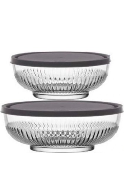 Feyzade Tokyo Storage Cup Set 1 Pcs 1500Cc - 1 Pcs 880Cc (Tok-287 Tok-282)