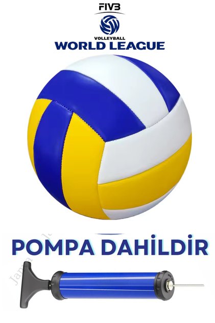 Voleybol Topu Maç ve Antreman Topu Özel Tasarım Nanosoft Yüzey Dikişli Kaliteli Pompa Hediyeli
