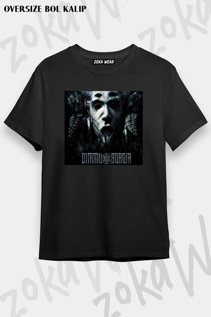 Unisex Oversize Mold Dimmu Borgir Design Printed Tshirt