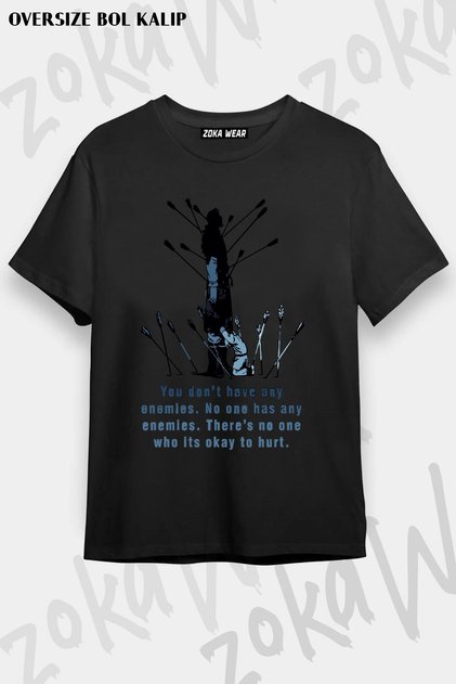 Unisex Oversize Fit Thors, Vinland Saga Design Printed Tshirt
