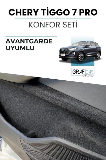 Chery Tiggo 7 Pro Comfort Set Car Interior Pockets Sound Eliminator Avantgarde Compatible