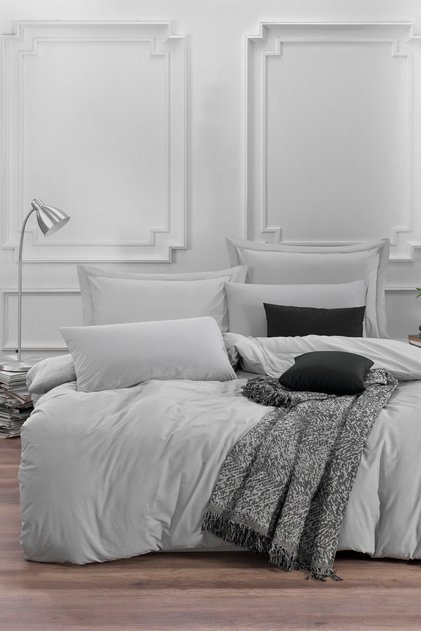 Double Duvet Cover Set - Plain