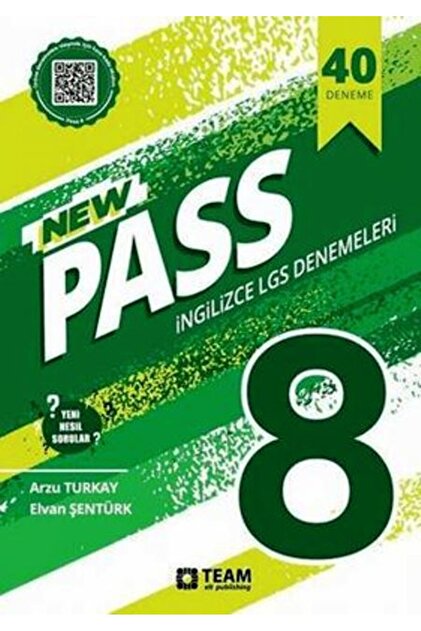 Team Elt Publishing 8. Sınıf LGS Pass İngilizce Denemeleri