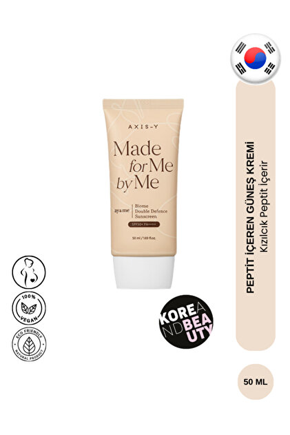 AXIS-Y Biome Double Defense Sunscreen 50ml | Peptid Içeren Bariyer