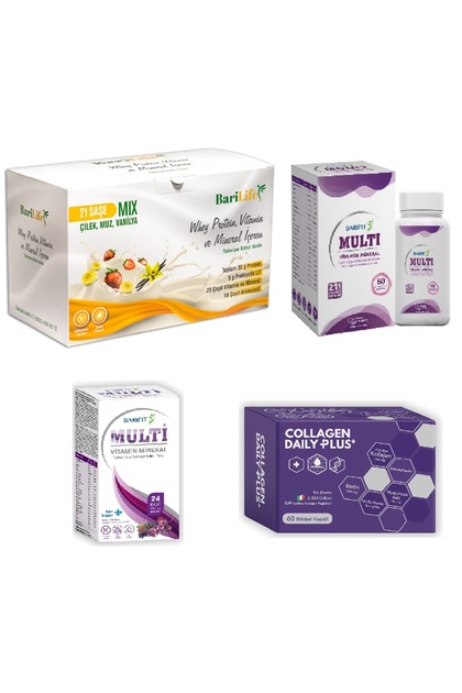 Barifit BARİFİT SAĞLIKLI YAŞAM PAKETİ 2 (21'Lİ PROTEİN TOZU