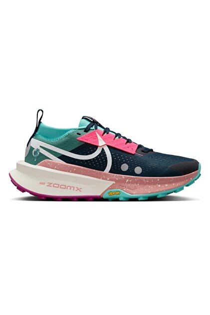 Nike ZoomX Zegama Trail 2 DAR KALIP!! Kadın Mavi Koşu Ayakkabısı