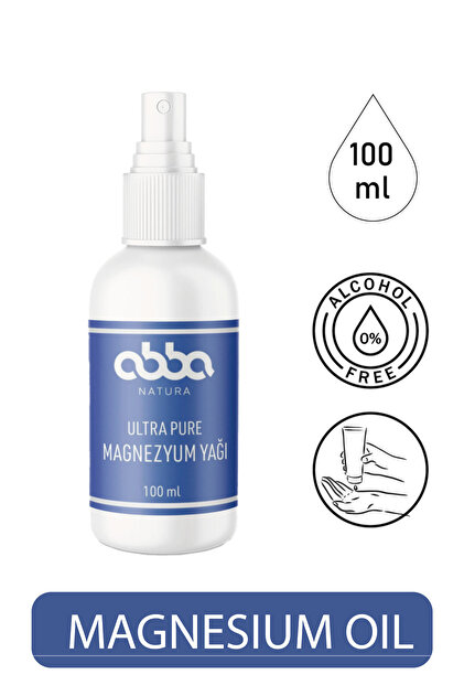 ULTRA PURE MAGNEZYUM YAĞI 100ML - MAGNEZYUM SPREY