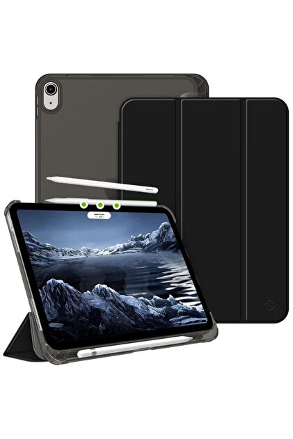 UnDePlus Apple iPad Air 5. Nesil 10.9 Kılıf Flip Cover Kalem