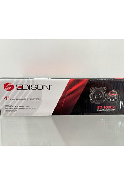 Edison EDİSON 10 CM COAXİAL HOPARLÖR 180 WATT 2 YOLLU TWETERLİ