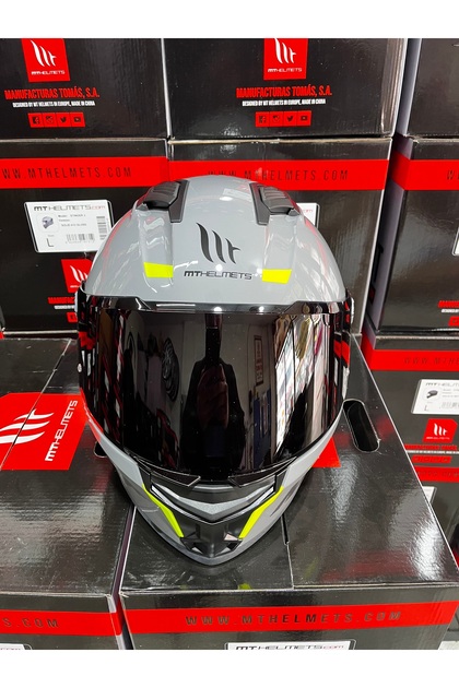 MT Helmets stinger 2 solid nardo gri (şeffaf vizörlü) - Fiyatı