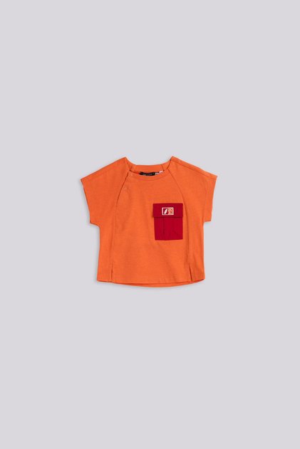 Bg Store Baby Boy Orange Tshirt