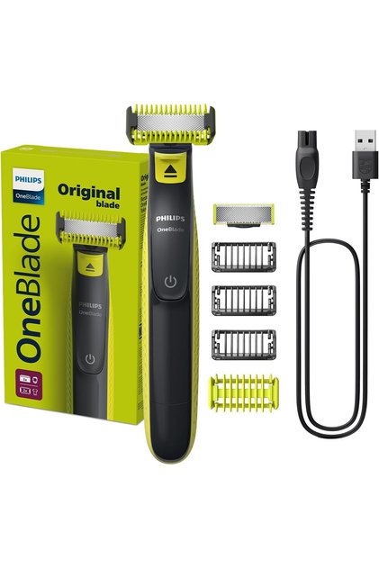 OneBlade Face & Body QP2824 | Dual-Sided Blade | Unique OneBlade Technology | 45min Cordless