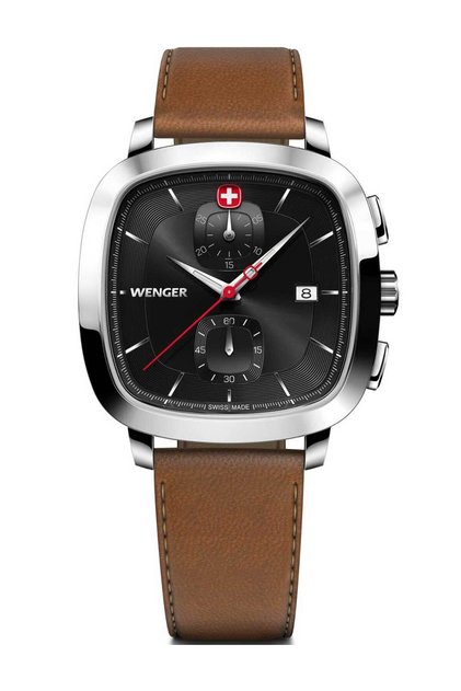 Ανδρικό ρολόι Wenger 01.1933.102, Quartz, 40mm, 5ATM