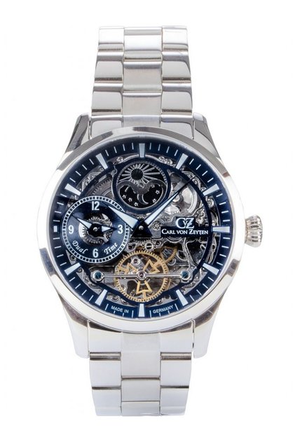 Ceas barbatesc Carl Von Zeyten CVZ0063BLMS, automat, 44 mm, 10ATM