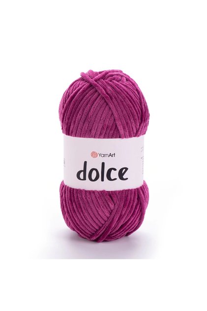 Dolce - Kadife El Örgü Ipi Mor-766