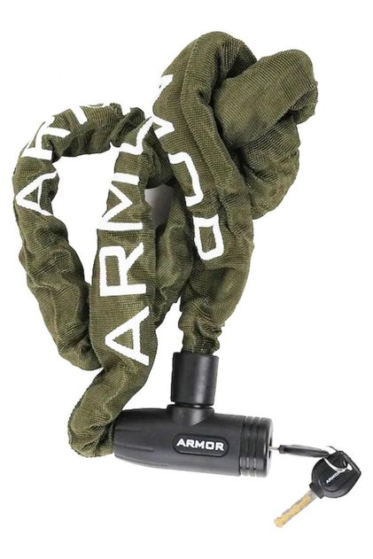 Armor 755 MV Çelik zincir Motosiklet Zincir Kilit 1.5MT X 8MM