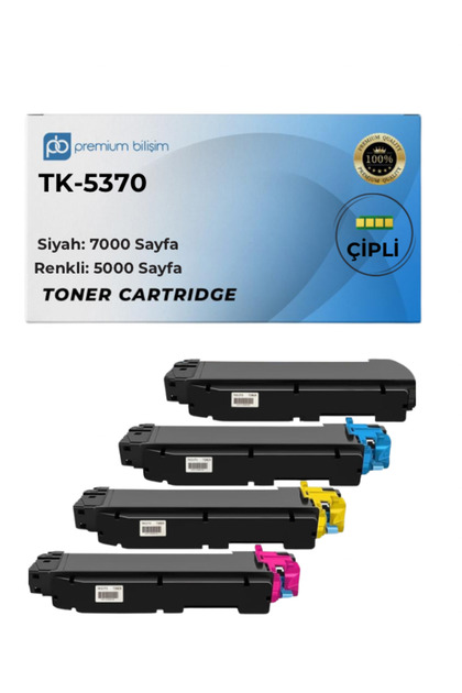 Kyocera TK-5370 Muadil Toner Seti - Kyocera ecosys MA3500cifx