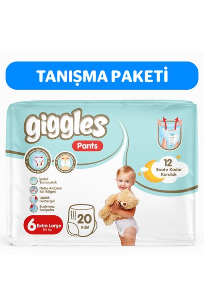 Pants Külotlu Bebek Bezi 6 Numara XLarge 20 Adet
