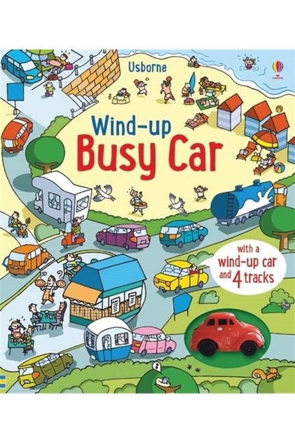 USB - Wind-Up Busy Car
