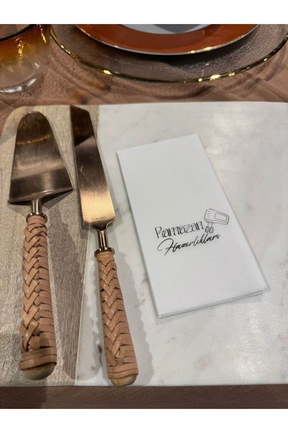 Ramazan Hazırlıkları Baskılı Sunum Peçetesi 16'lı