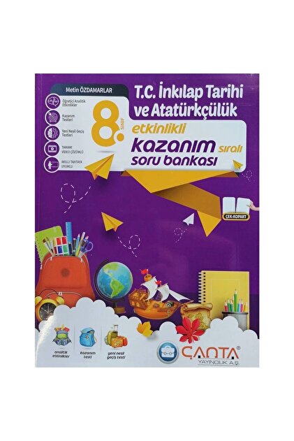 Çanta Yayınları 8.Sınıf T.C.İnkilap Tarihi ve Atatürkçülük