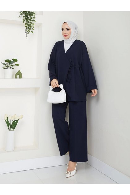 Women's Double Saw Tunic Suit