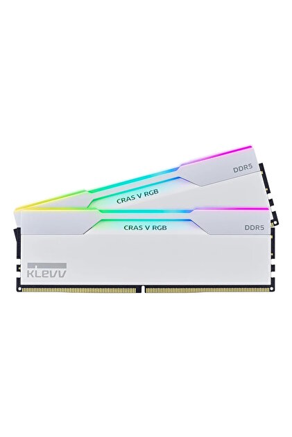 KLEVV Cras V RGB 32GB (2x16GB) 6400MHz CL32 – DDR5 Ram KD5AGUA80