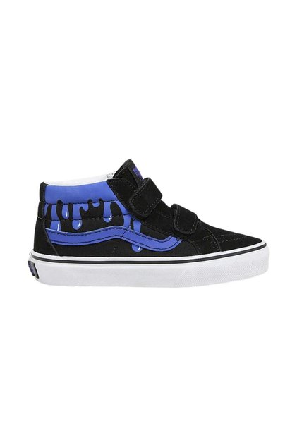 Uy Sk8-Mid Reissue V Hook and Loop Kids Black Sneaker