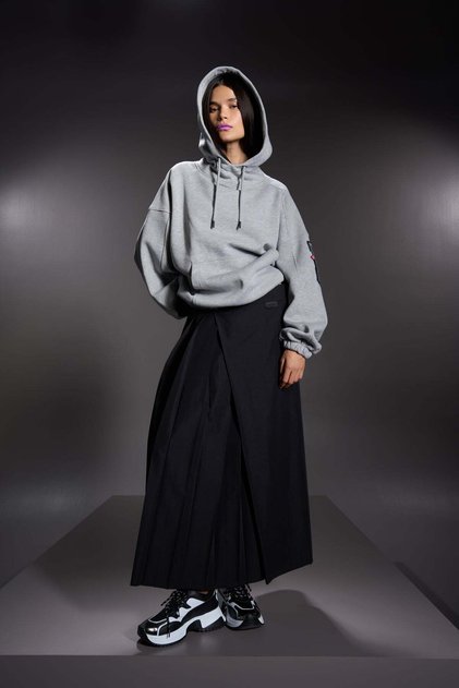 Women's Black Skirt 16215