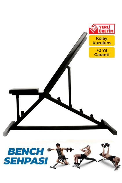 Ayarlanabilir Bench Sehpası Ağırlık Sehpası, Mekik Sehpası, Fitness Egzersiz Sehpası, Bench Press