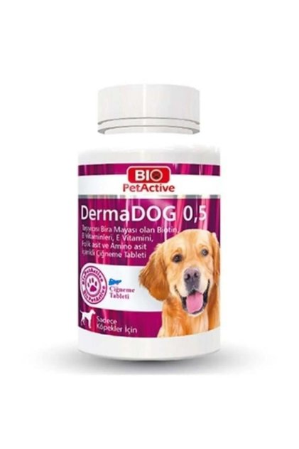 Dermadog Küçük Irk Köpekler Için Sarımsaklı Maya Tableti 60 Adet