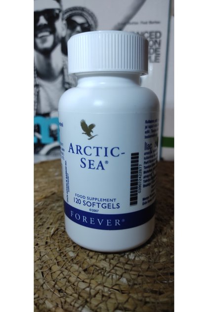 ARTİC-SEA Omega3 Balık Yağı, Oleik Asit Ve E Vitamini İçeren Takviye Edici Gıda 120 Softgel