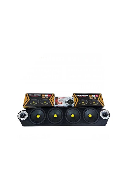 BLACK SOUND BLACKSOUND BOSCHMANN 16 CM MİDRANGE TWEETER PANDİZOT