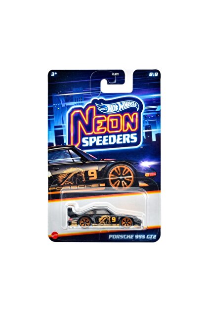 HOT WHEELS Neon Yarışlar Temalı Arabalar JBY99 Neon Speeders