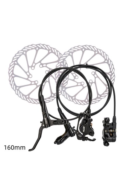 G55B 160mm Rotor set MTB Hydraulic Disc Brake 2 Piston Lightweight XC Trail Calipers Origi