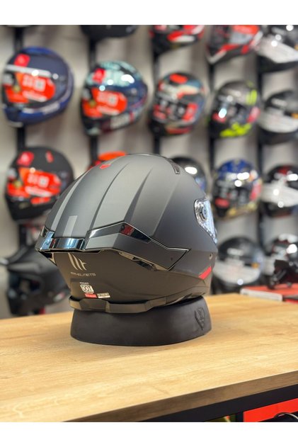 THUNDER 4 MATT SİYAH GÜNEŞ VİZÖRLÜ FULL FACE KASK