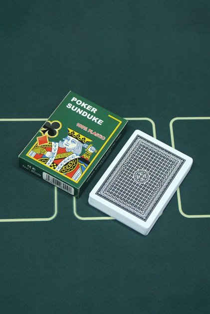 Black PVC Plastic Waterproof Playing Cards Poker Playing Card cin444sy