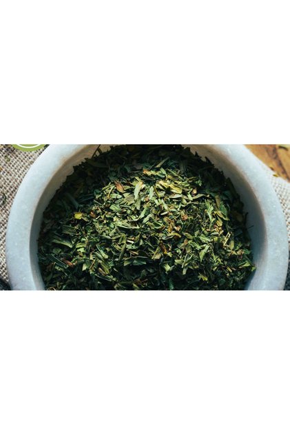 Erzurum İpek Gurme Kuru Tarhun Otu -Yeşil Altın-Dargun, Ejder Otu (Doğal Kurutulmuş) 100 Gr-İPK 4974