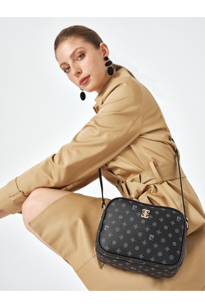 Black Monogram Women's Shoulder Bag 05Po25Y1882