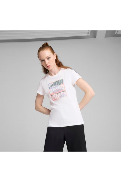 GRAPHICS Mountain Tee PUMA White