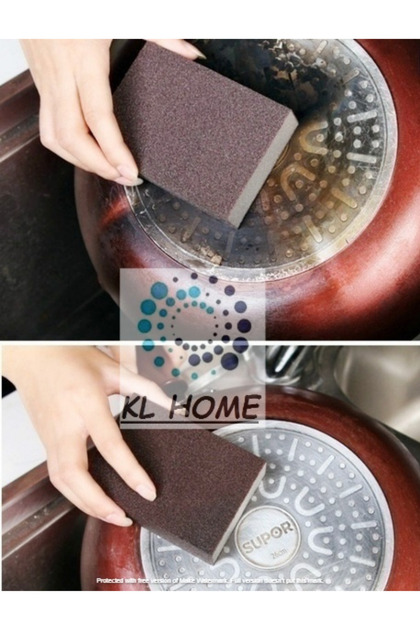 New Generation Sponge Sanding - Steel Metal Wood for Cleaning Wedges and Pots (1 Pcs)