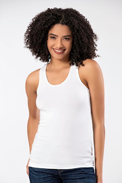 Weweus White Super Thin Natural Bamboo Luxury Sportsman Tank Top Tshirt Body 2313
