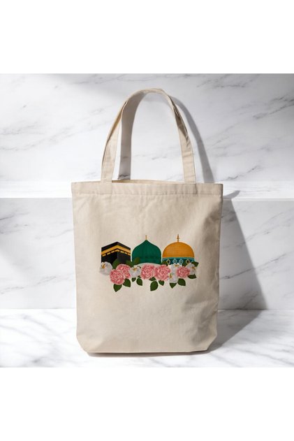 3 Mescit - Special Design Cloth Bag, Shoulder and Hand Bag, 35X40Cm