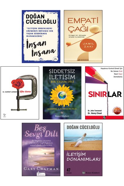 Şiddetsiz Iletişim Sınırlar Insan Insana Empati Çağı Öfke Dansı Beş Sevgi Dili Iletişim Donanımları