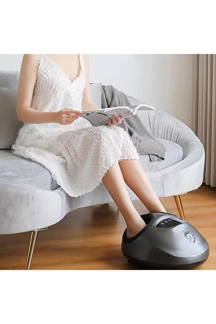 Coverzone Shiatsu Ayak Masaj Aleti – Yoğurma, Akupresür, Isıtma ve
